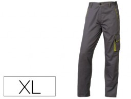 Pantalón de trabajo 5 bolsillos color gris verde talla XL